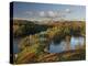 Autumn Colours at Tarn Hows Nearr Hawkshead, Lake District, Cumbria, England-Gavin Hellier-Premier Image Canvas