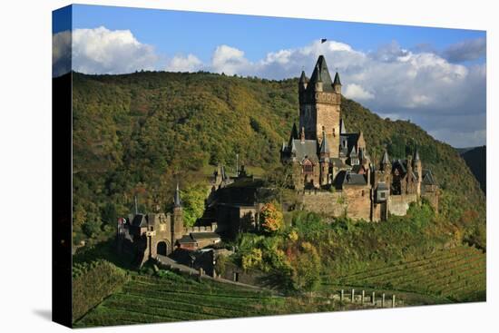 Autumn Day at the Imperial Castle Near Cochem on the Moselle-Uwe Steffens-Premier Image Canvas