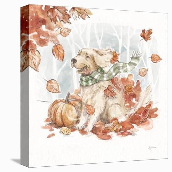 Autumn Dogs II-Mary Urban-Stretched Canvas