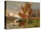 Autumn Evening-Juli Julievich Klever-Premier Image Canvas