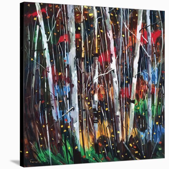 Autumn Fireworks-Graham Forsythe-Stretched Canvas