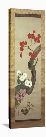 Autumn Flowers-Okada Beisanjin-Premier Image Canvas
