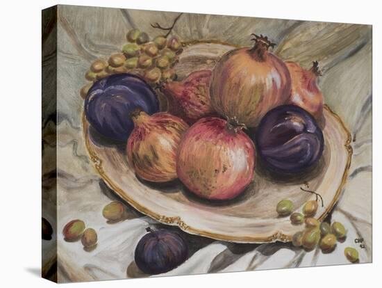 Autumn Fruits, 1992-Carolyn Hubbard-Ford-Premier Image Canvas