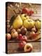 Autumn Fruits: Quinces, Medlars, Rowan Berries, Apples & Pears-Luzia Ellert-Premier Image Canvas