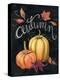Autumn Harvest I Gold Pumpkin-Mary Urban-Stretched Canvas