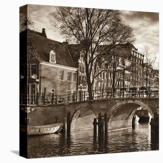 Autumn in Amsterdam II-Jeff Maihara-Stretched Canvas