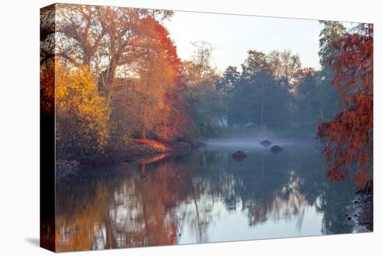 Autumn in Kew Gardens, UNESCO World Heritage Site, Kew, Greater London, England, UK-Simon Montgomery-Premier Image Canvas