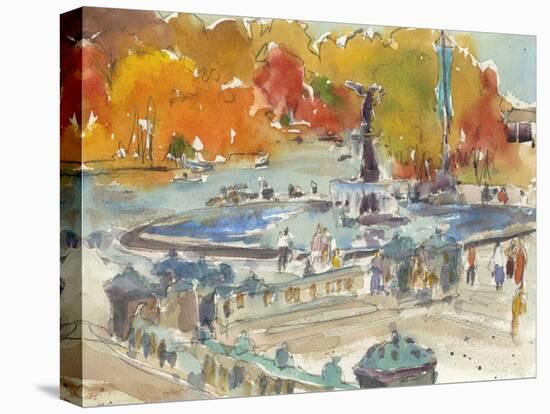 Autumn in New York - Study IV-Samuel Dixon-Stretched Canvas