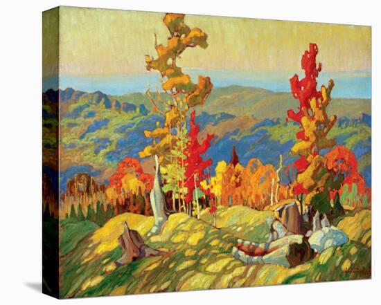 Autumn in the Northland-Franklin Carmichael-Stretched Canvas