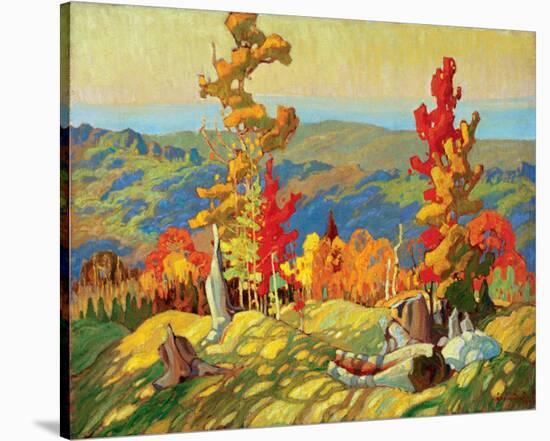 Autumn in the Northland-Franklin Carmichael-Stretched Canvas