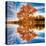 Autumn in the Reflection-Philippe Sainte-Laudy-Premier Image Canvas