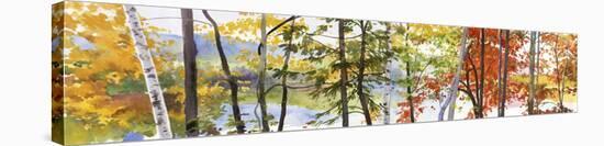 Autumn Lake II-Elissa Gore-Stretched Canvas