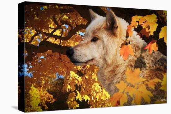 Autumn Leaves and Wolf-Gordon Semmens-Premier Image Canvas