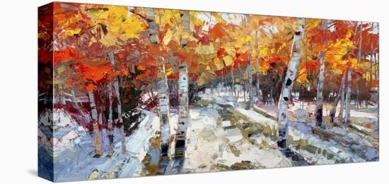 Autumn Meets Winter-Robert Moore-Stretched Canvas