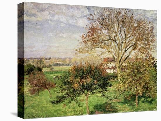 Autumn Morning at Èragny, 1897-Camille Pissarro-Premier Image Canvas