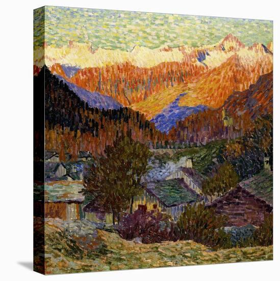 Autumn Morning (Original), 1908-Giacometti Giovanni-Premier Image Canvas