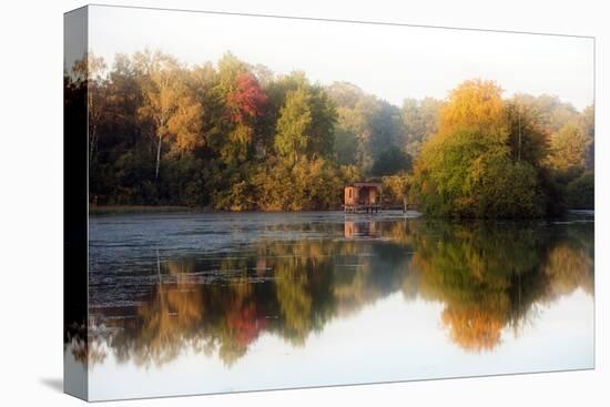 Autumn on the Water-Philippe Sainte-Laudy-Premier Image Canvas