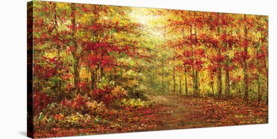 Autumn Path in Gogh-Karel Andries-Stretched Canvas