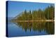 Autumn reflections, Lake Wenatchee, Wenatchee National Forest, Washington State, USA-Michel Hersen-Premier Image Canvas