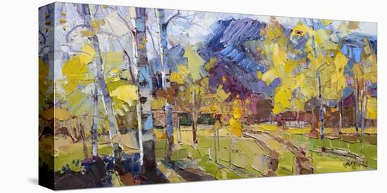 Autumn’s Welcome-Robert Moore-Stretched Canvas