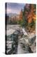 Autumn Scene at Rocky Gorge, White Mountains, New Hampshire-Vincent James-Premier Image Canvas