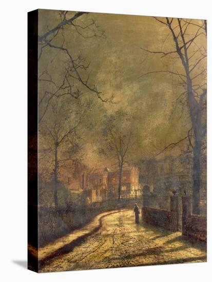 Autumn Scene, Leeds, 1874-John Atkinson Grimshaw-Premier Image Canvas