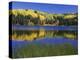 Autumn Scenic at Lost Lake, Gunnison National Forest Colorado, USA-Jaynes Gallery-Premier Image Canvas