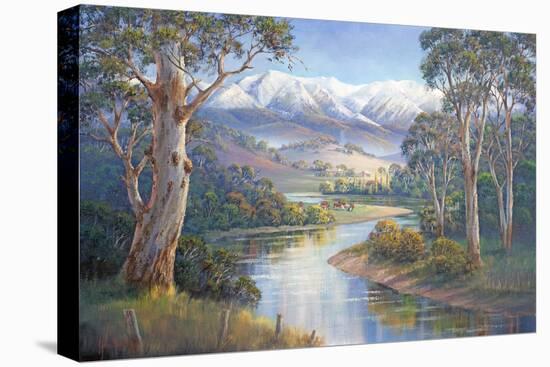 Autumn Snow - Murray Valley-John Bradley-Premier Image Canvas