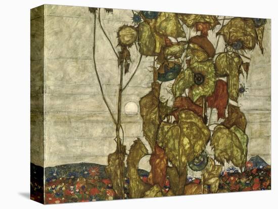 Autumn Sun-Egon Schiele-Premier Image Canvas