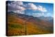 Autumn trees on mountain, Baxter Mountain, Adirondack Mountains State Park, New York State, USA-null-Premier Image Canvas