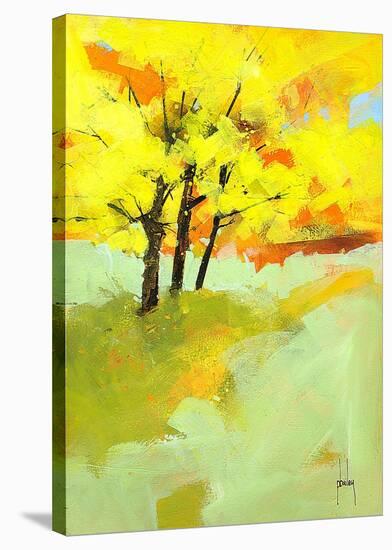 Autumn Trio-Paul Bailey-Stretched Canvas