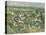 Auvers, Panoramic View, 1873-75-Paul Cezanne-Premier Image Canvas