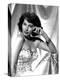 Ava Gardner early 50'S (b/w photo)-null-Stretched Canvas