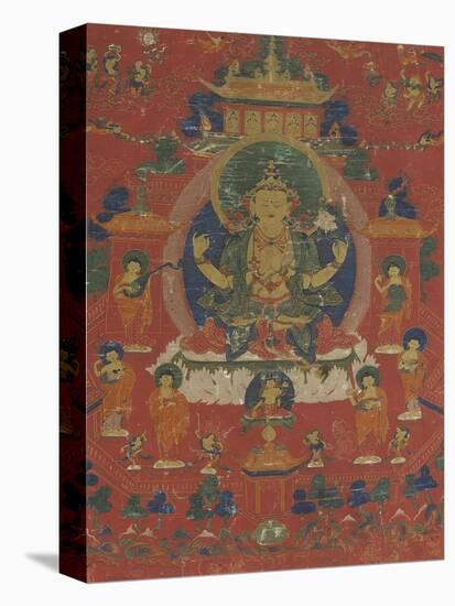 Avalokiteçvara sous son aspect Sadaksarî-null-Premier Image Canvas