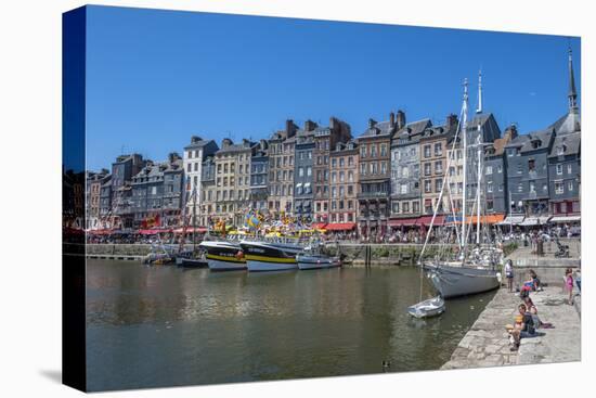 Avant Port, Honfleur, Normandy, France-Lisa S. Engelbrecht-Premier Image Canvas