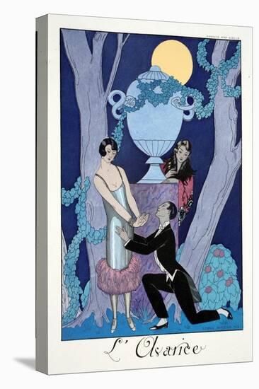 Avarice, from 'Falbalas and Fanfreluches, Almanach des Modes Présentes, Passées et Futures', 1925-Georges Barbier-Premier Image Canvas