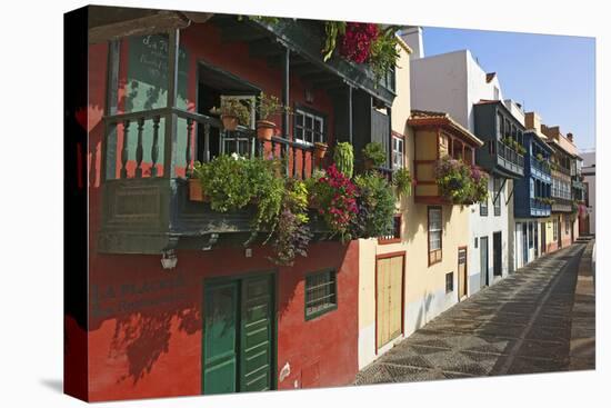 Avenida Maritima in Santa Cruz De La Palma, La Palma, Canaries, Spain-Katja Kreder-Premier Image Canvas