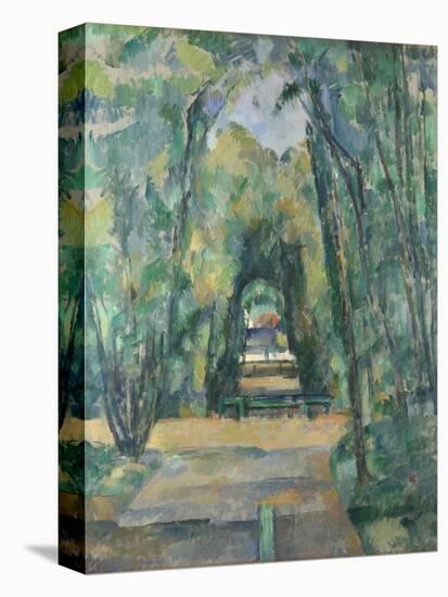 Avenue at Chantilly, 1888-Paul Cézanne-Premier Image Canvas