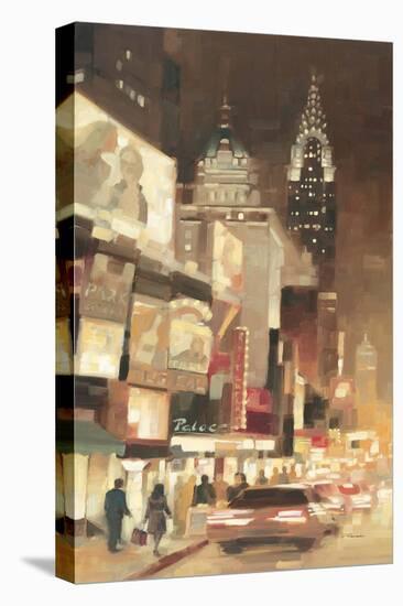Avenue Glow-Paulo Romero-Stretched Canvas