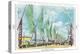 Avenue of Flags, Chicago World Fair-null-Stretched Canvas