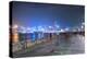 Avenue of Stars at Night, Hong Kong, China, Asia-Andy Brandl-Premier Image Canvas