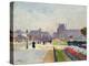 Avenue Paul Deroulede, Tuileries, Paris-Jules Ernest Renoux-Premier Image Canvas