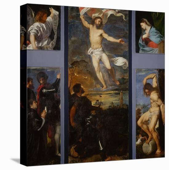 Averoldi Polyptych-Titian (Tiziano Vecelli)-Premier Image Canvas