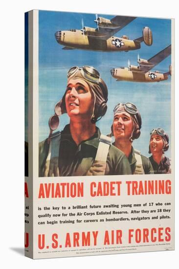 "Aviation Cadet Training: U.S. Army Air Forces", 1943-null-Premier Image Canvas