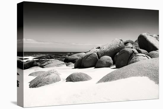 Awesome South Africa Collection B&W - Boulders on the Beach-Philippe Hugonnard-Premier Image Canvas