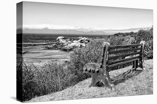 Awesome South Africa Collection B&W - View Point Bench-Philippe Hugonnard-Premier Image Canvas