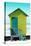 Awesome South Africa Collection - Colorful Beach Hut Cape Town - Lime & Greensea-Philippe Hugonnard-Premier Image Canvas