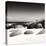 Awesome South Africa Collection Square - Boulders White Beach B&W-Philippe Hugonnard-Premier Image Canvas