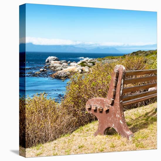 Awesome South Africa Collection Square - Lonely Bench II-Philippe Hugonnard-Premier Image Canvas