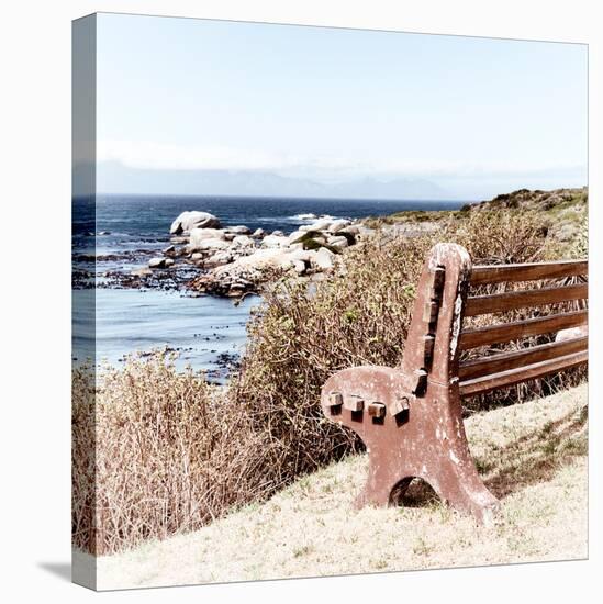 Awesome South Africa Collection Square - Lonely Bench-Philippe Hugonnard-Premier Image Canvas